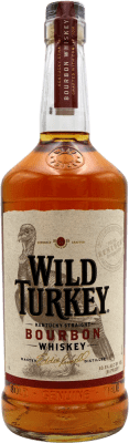 35,95 € Free Shipping | Bourbon Whisky Wild Turkey 81 United States 1 L