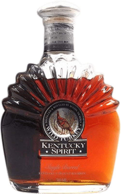 528,95 € Envio grátis | Whisky Bourbon Wild Turkey Kentucky Spirit Espécime de Colecionador Estados Unidos Garrafa 70 cl