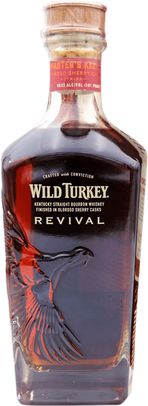 228,95 € Spedizione Gratuita | Whisky Bourbon Wild Turkey Master's Keep Revival stati Uniti 70 cl