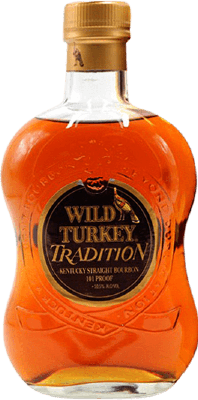 614,95 € Envío gratis | Whisky Bourbon Wild Turkey Tradition Estados Unidos Botella 70 cl