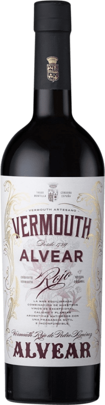 13,95 € Envoi gratuit | Vermouth Alvear Rojo Andalousie Espagne Bouteille 75 cl