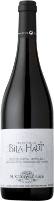 16,95 € Envío gratis | Vino tinto Bila-Haut Les Vignes A.O.C. Côtes du Roussillon Villages Douro Francia Syrah, Garnacha, Cariñena Botella 75 cl