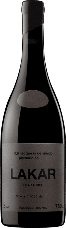 75,95 € Free Shipping | Red wine Aroa Le Naturel Lakar D.O. Navarra Navarre Spain Grenache Bottle 75 cl