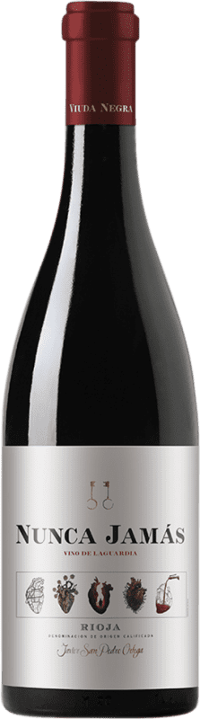 22,95 € Envío gratis | Vino tinto Javier San Pedro Nunca Jamás D.O.Ca. Rioja La Rioja España Tempranillo, Graciano Botella 75 cl