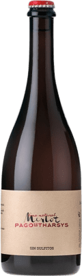 17,95 € Spedizione Gratuita | Vino rosso Pago de Tharsys Natural Sin Sulfitos D.O. Utiel-Requena Comunità Valenciana Spagna Merlot Bottiglia 75 cl