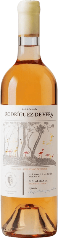 21,95 € 送料無料 | ロゼワイン Pepe Rodríguez de Vera Rosado I.G.P. Vino de la Tierra de Castilla カスティーリャ・ラ・マンチャ スペイン Pinot Black ボトル 75 cl