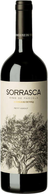 44,95 € Envío gratis | Vino tinto Pepe Rodríguez de Vera Sorrasca D.O. Almansa Castilla la Mancha España Petit Verdot Botella 75 cl