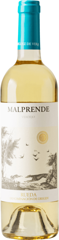 19,95 € 送料無料 | 白ワイン Pepe Rodríguez de Vera Malprende D.O. Rueda カスティーリャ・イ・レオン スペイン Verdejo — ベルデホ 75 cl