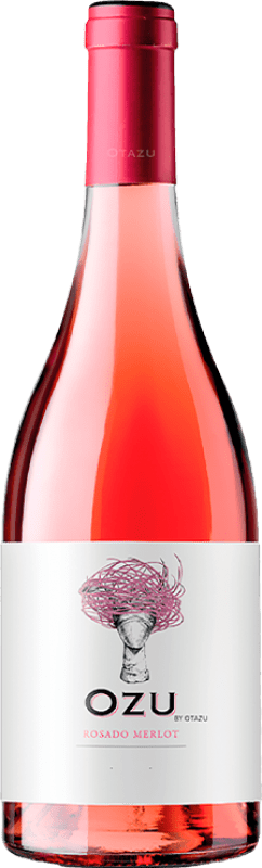 16,95 € 免费送货 | 桃红葡萄酒 Señorío de Otazu Ozu D.O. Navarra 纳瓦拉 西班牙 Merlot 瓶子 75 cl