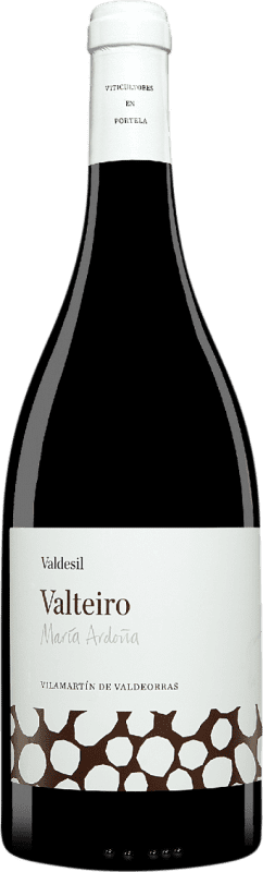 41,95 € Бесплатная доставка | Красное вино Valdesil Valteiro María Ardoña D.O. Valdeorras Галисия Испания Merenzao бутылка 75 cl
