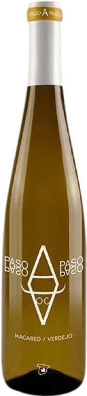 15,95 € Envío gratis | Vino Blanco Volver Paso a Paso I.G.P. Vino de la Tierra de Castilla Castilla la Mancha España Macabeo, Verdejo Botella Magnum 1,5 L