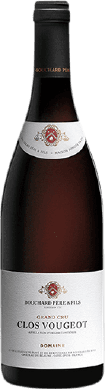 316,95 € 免费送货 | 红酒 Bouchard Père Grand Cru A.O.C. Clos de Vougeot 勃艮第 法国 Pinot Black 瓶子 75 cl