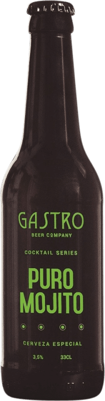 3,95 € Free Shipping | Beer Gastro Mojito Castilla la Mancha Spain One-Third Bottle 33 cl