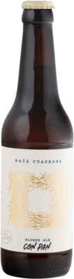 5,95 € Free Shipping | Beer Raíz Cuadrada Blonde Ale Castilla y León Spain One-Third Bottle 33 cl