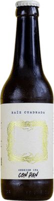 5,95 € Free Shipping | Beer Raíz Cuadrada Artesana Session IPA Castilla y León Spain One-Third Bottle 33 cl