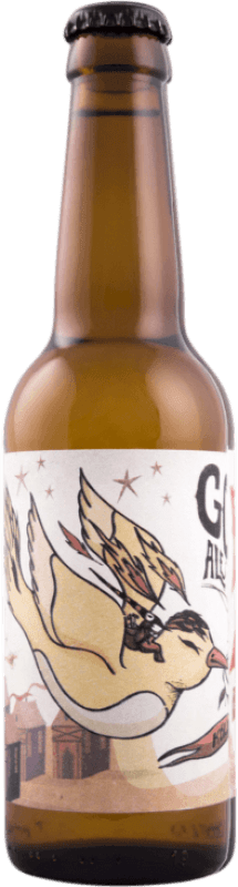 3,95 € 送料無料 | ビール Artesanas de Albacete Golden Ale — ゴールデン カスティーリャ・ラ・マンチャ スペイン 1/3ボトル 33 cl