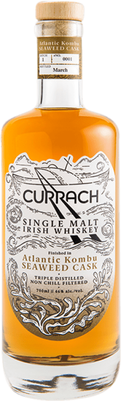 69,95 € 免费送货 | 威士忌单一麦芽威士忌 Currach. Kombu Cask 爱尔兰 瓶子 70 cl