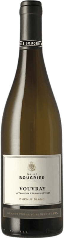 15,95 € Envío gratis | Vino blanco Bougrier Collection A.O.C. Vouvray Douro Francia Chenin Blanco Botella 75 cl