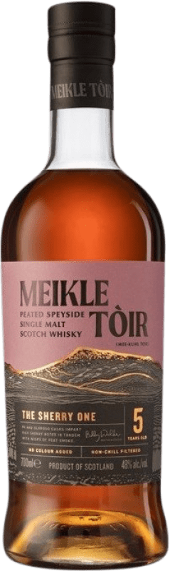 84,95 € Envio grátis | Whisky Single Malt Glenallachie Meikle Toir The Sherry Escócia Reino Unido 5 Anos 70 cl