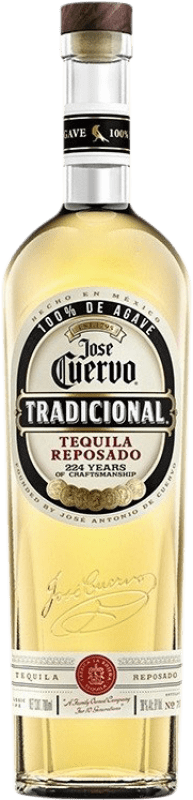 39,95 € Envoi gratuit | Tequila José Cuervo Tradicional Reposado Mexique Bouteille 70 cl