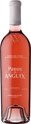 19,95 € Spedizione Gratuita | Vino rosato Pagos de Anguix Fino El Rosado D.O. Ribera del Duero Castilla y León Spagna Tempranillo, Albillo Bottiglia 75 cl