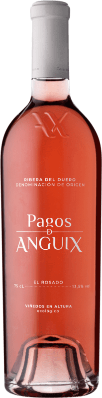 19,95 € 送料無料 | ロゼワイン Pagos de Anguix Fino — フィノ D.O. Ribera del Duero カスティーリャ・イ・レオン スペイン Tempranillo — テンプラニーリョ, Albillo — アルビージョ 75 cl
