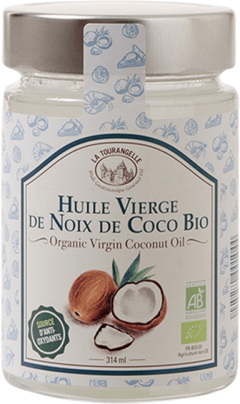 10,95 € Envío gratis | Aceite de Cocina La Tourangelle Coco Estados Unidos Botellín Tercio 30 cl