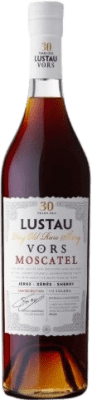 67,95 € Kostenloser Versand | Verstärkter Wein Lustau VORS D.O. Jerez-Xérès-Sherry Andalusien Spanien Muskateller Medium Flasche 50 cl