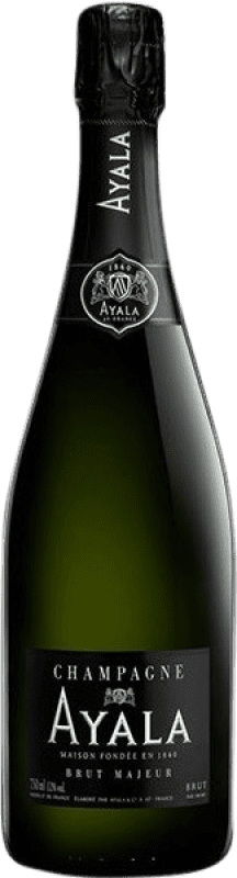 65,95 € Envoi gratuit | Blanc mousseux Maison Ayala Majeur Brut A.O.C. Champagne France Pinot Noir, Chardonnay, Pinot Meunier Bouteille 75 cl