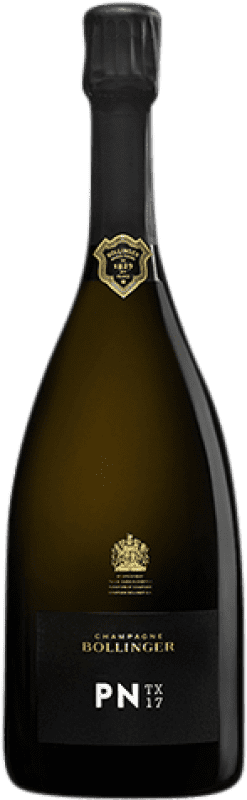 141,95 € Бесплатная доставка | Белое игристое Bollinger PN TX17 A.O.C. Champagne Франция Pinot Black бутылка 75 cl