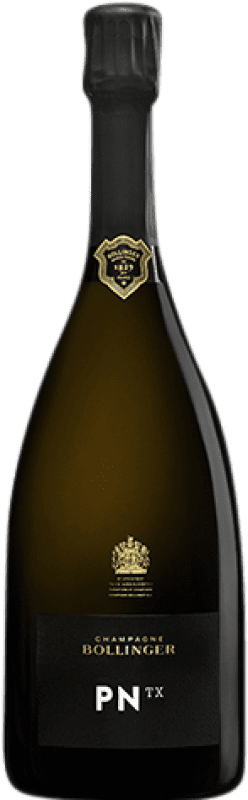 167,95 € Envio grátis | Espumante branco Bollinger PN TX A.O.C. Champagne França Pinot Preto Garrafa 75 cl