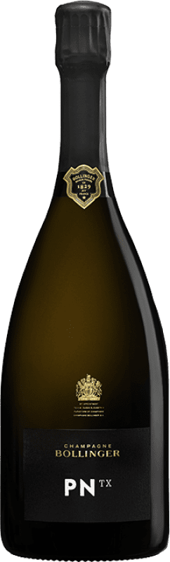 149,95 € Envío gratis | Espumoso blanco Bollinger PN TX A.O.C. Champagne Francia Pinot Negro Botella 75 cl