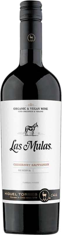 17,95 € Envío gratis | Vino tinto Miguel Torres Las Mulas I.G. Valle Central Chile Cabernet Sauvignon Botella 75 cl