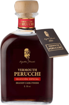 69,95 € Spedizione Gratuita | Vermut Perucchi 1876 Selección Especial Brandy Cask Finish Catalogna Spagna Bottiglia 1 L