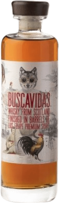 48,95 € 免费送货 | 威士忌混合 Rubio Buscavidas Luis Felipe 英国 Palomino Fino 瓶子 70 cl