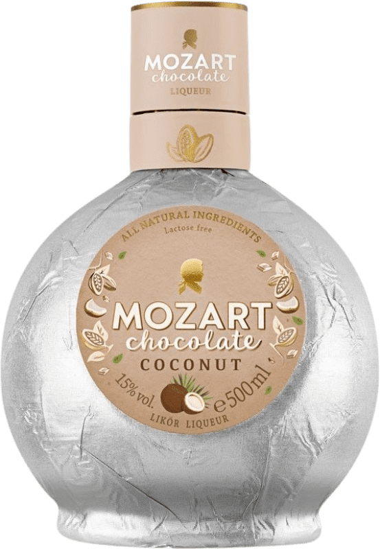 24,95 € 送料無料 | クリームリキュール Suntory Mozart オーストリア ミディアムボトル 50 cl Chocolat — チョコレート, Coconut — ココナッツ