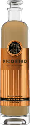 31,95 € Spedizione Gratuita | Crema di Liquore Patito Ruso Picofino Ginebra Turrón Principato delle Asturie Spagna Bottiglia 70 cl