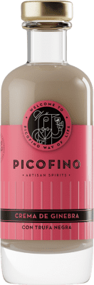 14,95 € Spedizione Gratuita | Crema di Liquore Patito Ruso Picofino Ginebra Trufa Negra Principato delle Asturie Spagna Piccola Bottiglia 20 cl