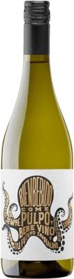 13,95 € Envío gratis | Vino blanco Vintae Bienbebido Pulpo La Rioja España Albariño Botella 75 cl