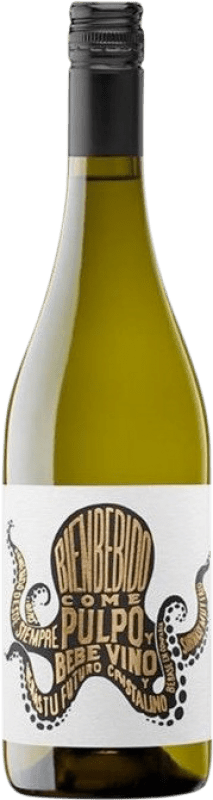 5,95 € Envio grátis | Vinho Branco Vintae Bienbebido Pulpo La Rioja Espanha Albariño — Albarinho Garrafa 75 cl