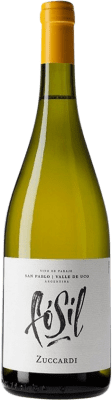 129,95 € Бесплатная доставка | Белое вино Zuccardi Fósil Мендоса Аргентина Chardonnay бутылка 75 cl