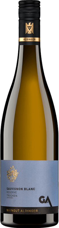 29,95 € Envio grátis | Vinho branco Aldinger Blanc Reserva Baden-Württemberg Alemanha Sauvignon Branca Garrafa 75 cl