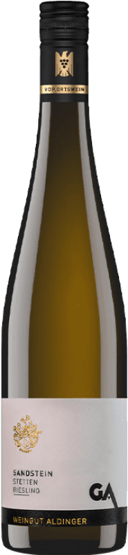 25,95 € Envío gratis | Vino blanco Aldinger Stetten Sandstein Baden-Württemberg Alemania Riesling Botella 75 cl