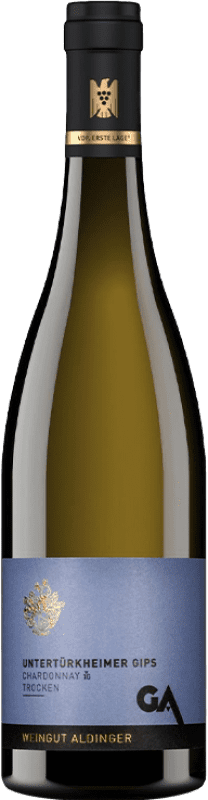 83,95 € Envio grátis | Vinho branco Aldinger Untertürkheimer Gips Baden-Württemberg Alemanha Chardonnay Garrafa 75 cl