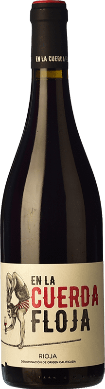 9,95 € Envio grátis | Vinho tinto Altos de Torona En la Cuerda Floja D.O.Ca. Rioja La Rioja Espanha Tempranillo, Grenache Garrafa 75 cl
