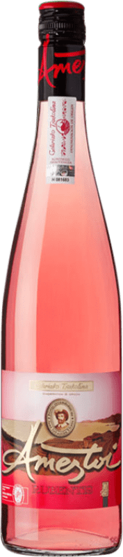 18,95 € Kostenloser Versand | Roséwein Ameztoi Rubentis D.O. Getariako Txakolina Baskenland Spanien Hondarribi Zuri, Hondarribi Beltza Flasche 75 cl