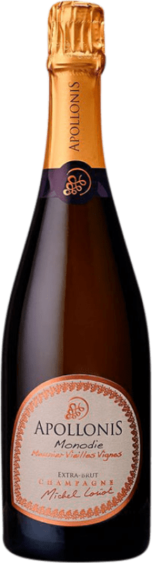 82,95 € Envio grátis | Espumante branco Michel Loriot Apollonis Monodie Vieilles Vignes Extra Brut A.O.C. Champagne Champagne França Pinot Meunier Garrafa 75 cl