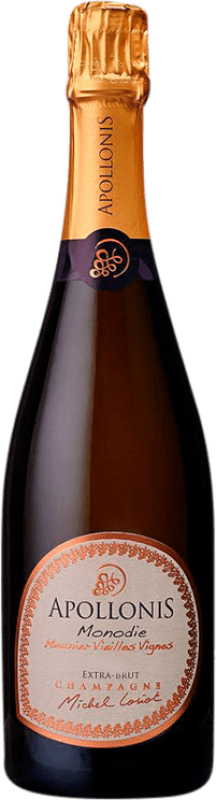 65,95 € Envoi gratuit | Vin Mousseux Blanc Michel Loriot Apollonis Monodie Extra Brut VV Vieilles Vignes A.O.C. Champagne Champagne France Pinot Meunier Bouteille 75 cl
