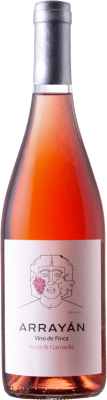 10,95 € Kostenloser Versand | Rosé-Wein Arrayán Rosado D.O. Méntrida Kastilien-La Mancha Spanien Syrah, Grenache Flasche 75 cl