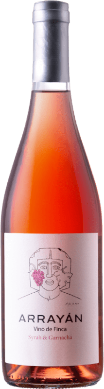 10,95 € Envío gratis | Vino Rosado Arrayán D.O. Méntrida Castilla la Mancha España Syrah, Garnacha Botella 75 cl